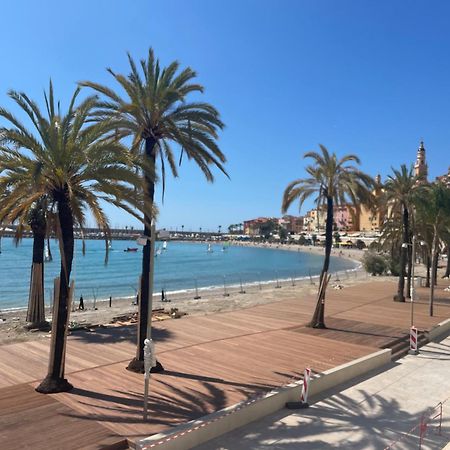 Menton Centre Vue Imprenable Sur Mer Et Jardin Bioves Bagian luar foto