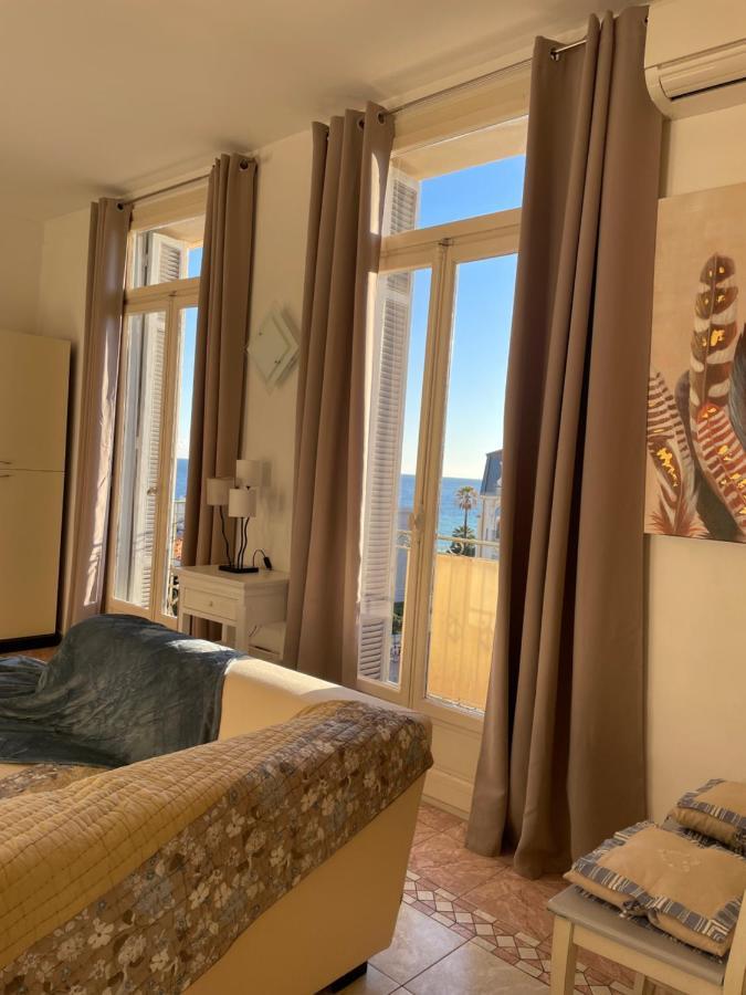 Menton Centre Vue Imprenable Sur Mer Et Jardin Bioves Bagian luar foto