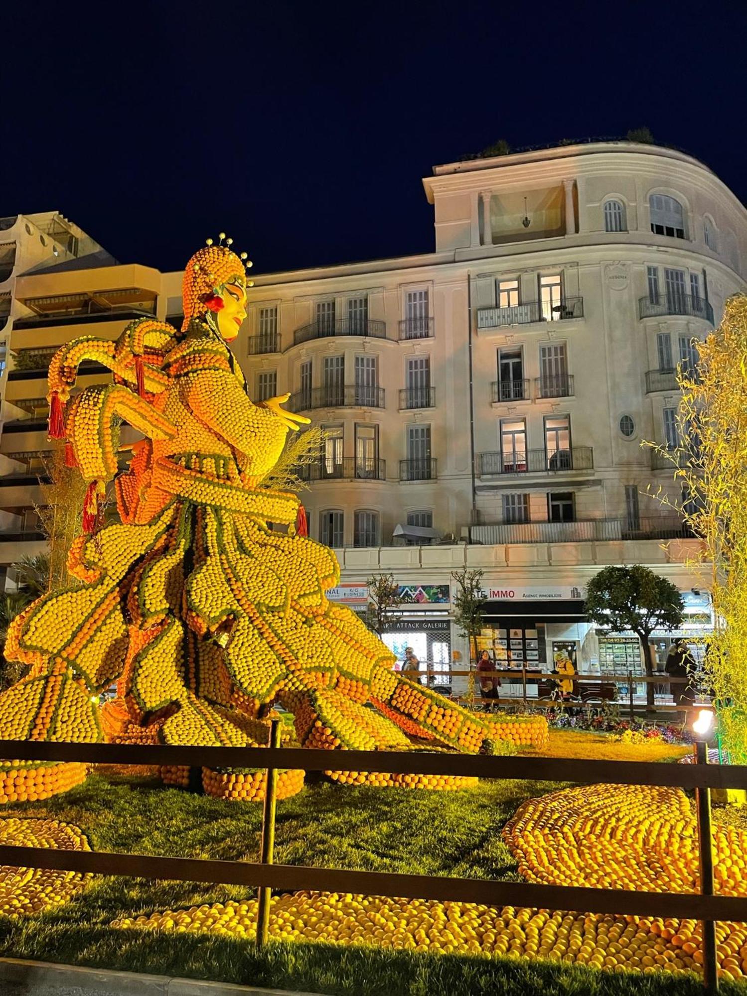 Menton Centre Vue Imprenable Sur Mer Et Jardin Bioves Bagian luar foto