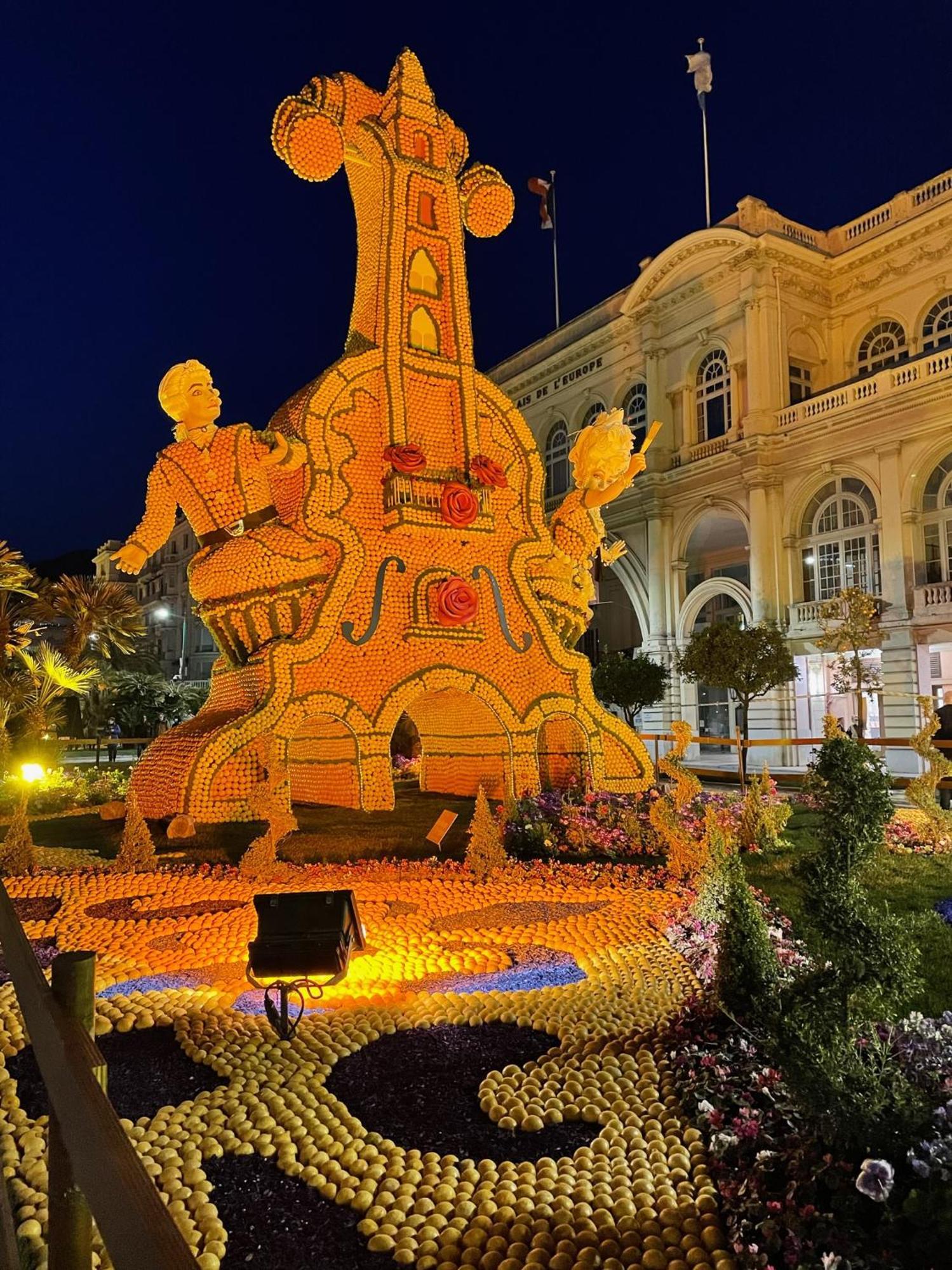 Menton Centre Vue Imprenable Sur Mer Et Jardin Bioves Bagian luar foto